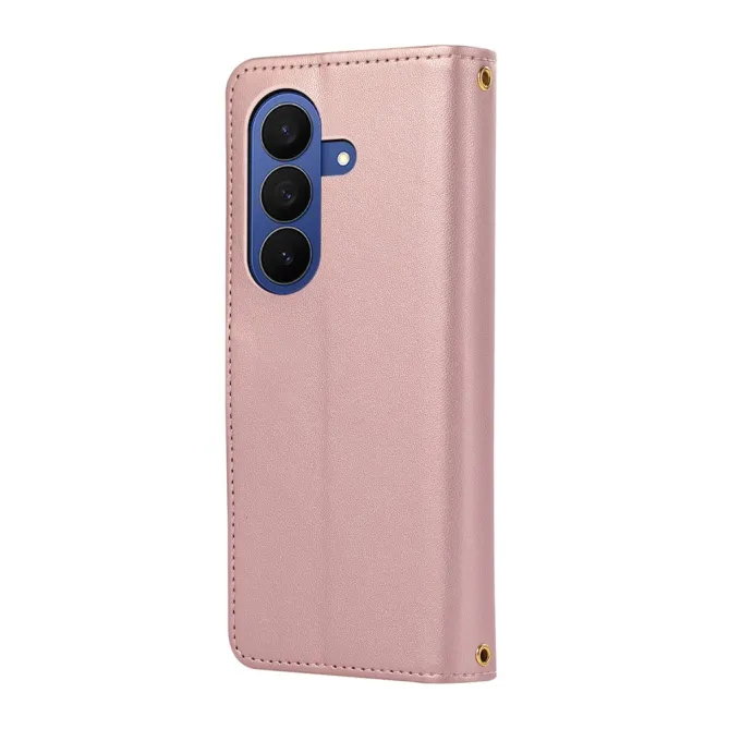 Housse Samsung Galaxy Z Fold8 Ultra matelassée avec zip latéral Or Rose - photo 17
