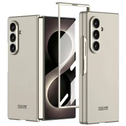 Coque Samsung Galaxy Z Fold8 Ultra PC anti-rayures avec verre Gris Titane
