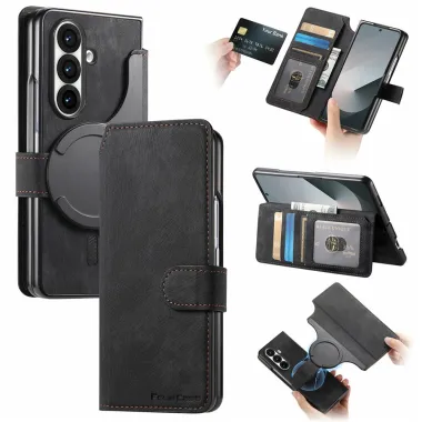 Étui Samsung Galaxy Z Fold8 Ultra détachable anti RFID Noir