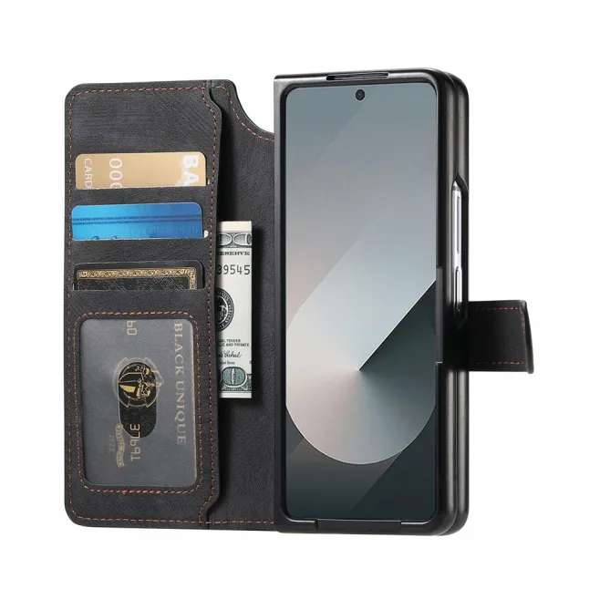Étui Samsung Galaxy Z Fold8 Ultra détachable anti RFID Noir - photo 2