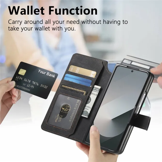 Étui Samsung Galaxy Z Fold8 Ultra détachable anti RFID Noir - photo 6
