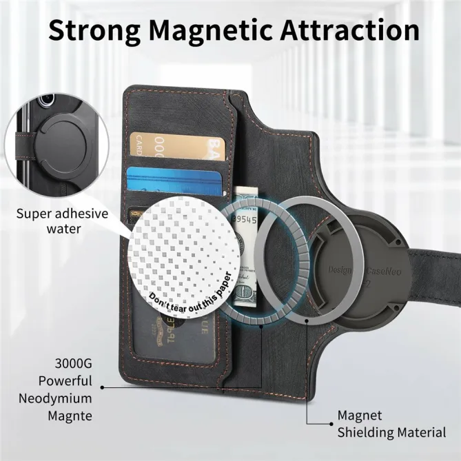 Étui Samsung Galaxy Z Fold8 Ultra détachable anti RFID Noir - photo 8