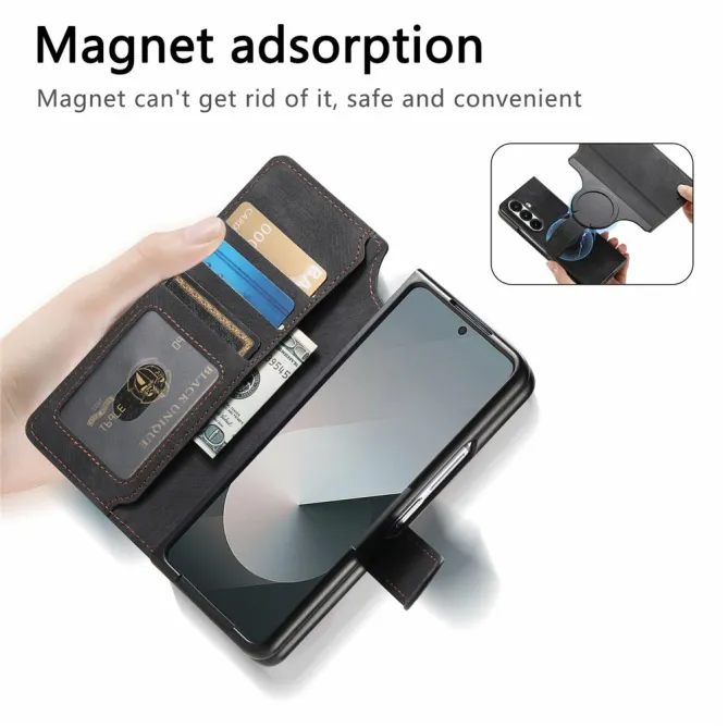 Étui Samsung Galaxy Z Fold8 Ultra détachable anti RFID Noir - photo 11