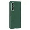 Coque Samsung Galaxy Z Fold8 Ultra simili cuir béquille avec verre Vert - photo 2