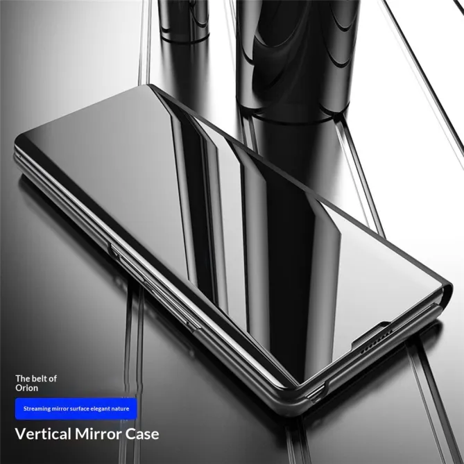 Housse Samsung Galaxy Z Fold8 Ultra flip miroir intégrale Noir - photo 6