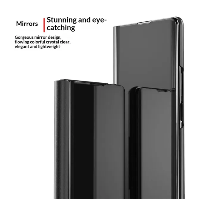 Housse Samsung Galaxy Z Fold8 Ultra flip miroir intégrale Noir - photo 7