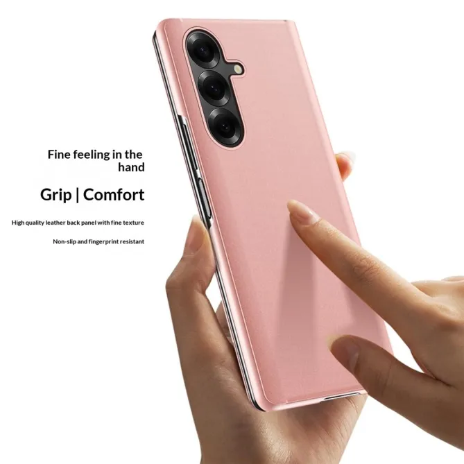 Housse Samsung Galaxy Z Fold8 Ultra flip miroir intégrale Noir - photo 10