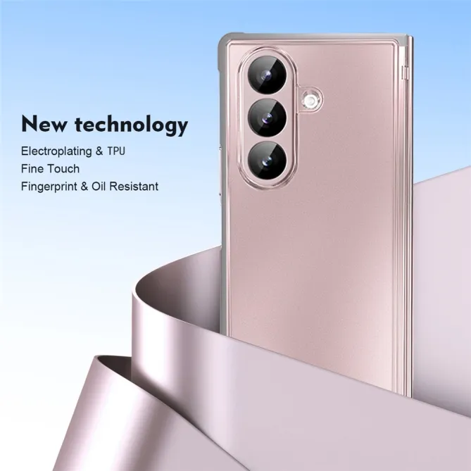 Coque Samsung Galaxy Z Fold8 Ultra 6 couches avec verre Rose - photo 7
