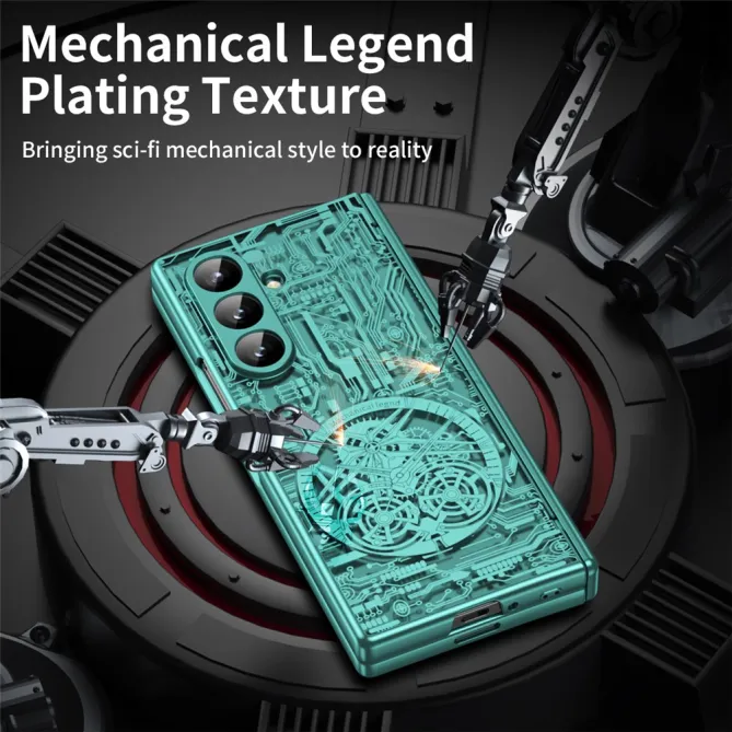 Coque Samsung Galaxy Z Fold8 Ultra Mechanical Legend avec verre Vert - photo 3