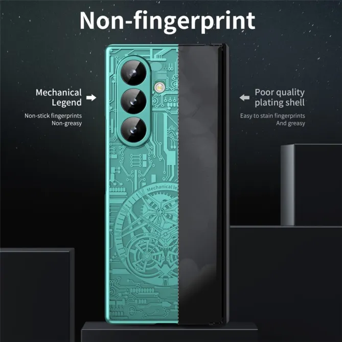 Coque Samsung Galaxy Z Fold8 Ultra Mechanical Legend avec verre Vert - photo 7
