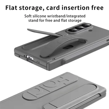 Coque Samsung Galaxy Z Fold8 Ultra carte NFC S Pen avec verre Gris - photo 2