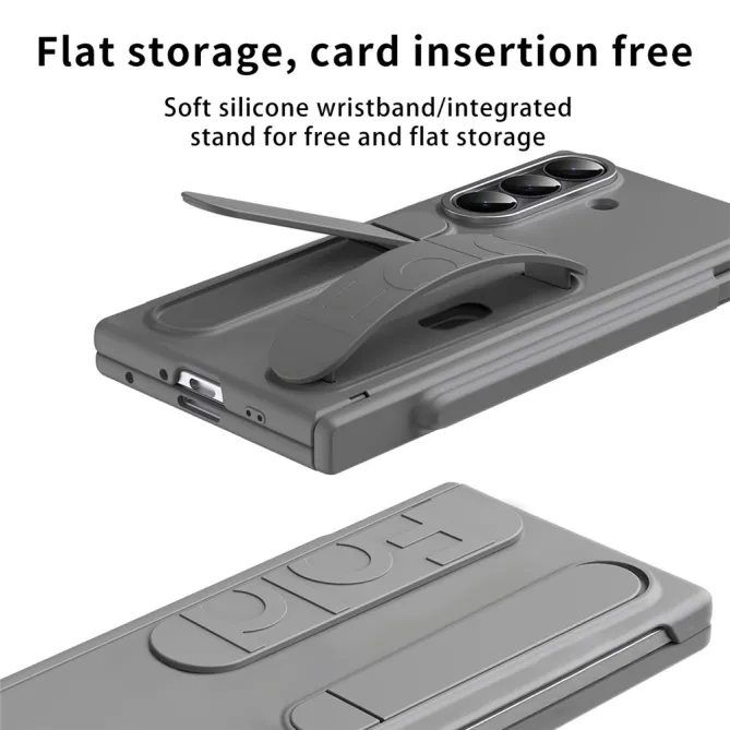 Coque Samsung Galaxy Z Fold8 Ultra carte NFC S Pen avec verre Gris - photo 2