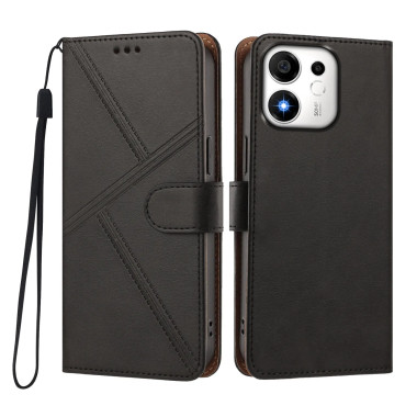 Housse Honor 600 Smart Lignes Diagonales Support