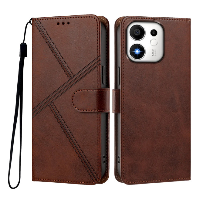 Housse Honor 600 Smart Lignes Diagonales Support