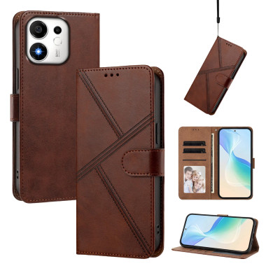 Housse Honor 600 Smart Lignes Diagonales Support