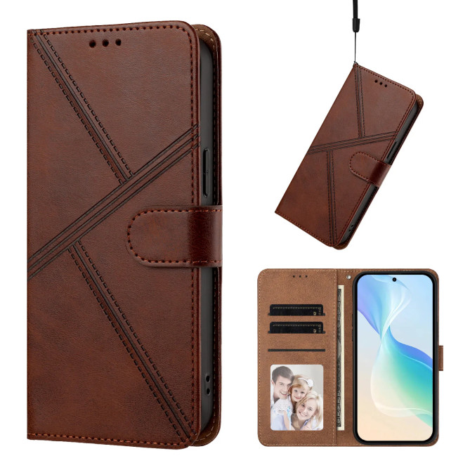 Housse Honor 600 Smart Lignes Diagonales Support