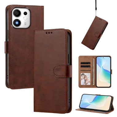 Housse Honor 600 Smart Portefeuille Support Dragonne