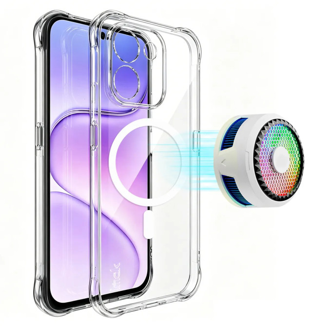 Coque Honor 600 Smart Transparente Magnétique Coins Airbags