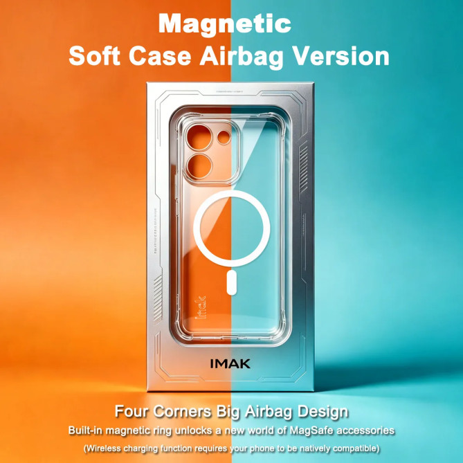 Coque Honor 600 Smart Transparente Magnétique Coins Airbags