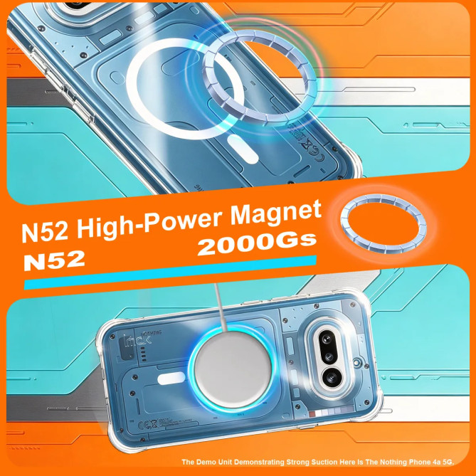 Coque Honor 600 Smart Transparente Magnétique Coins Airbags