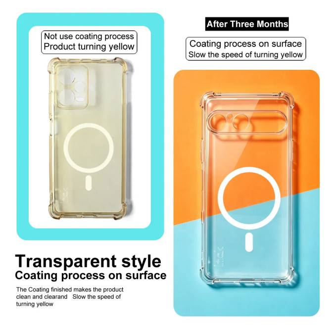 Coque Honor 600 Smart Transparente Magnétique Coins Airbags