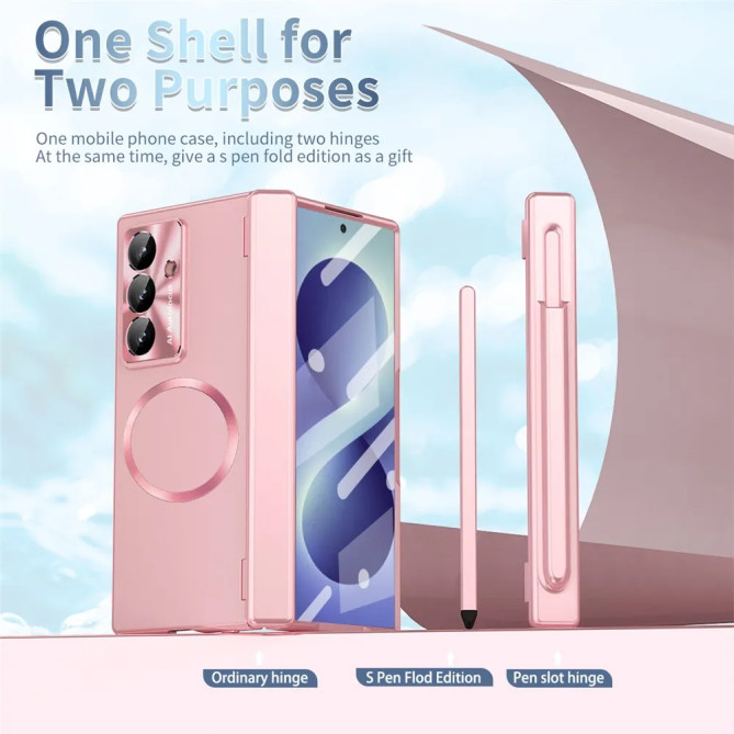 Coque Samsung Galaxy Z Fold 8 Ultra Magnétique avec Porte-Stylet