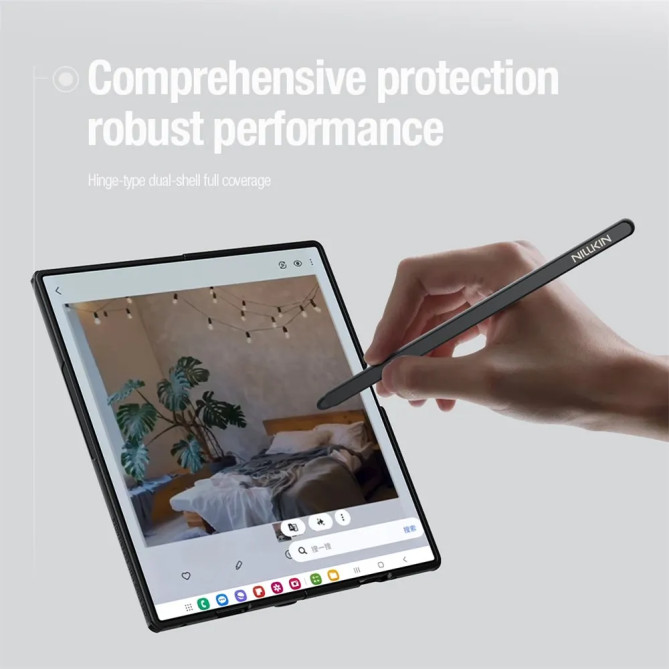Coque Z Fold 8 Ultra NILLKIN Frosted Stylet