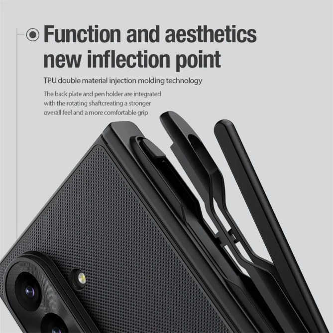 Coque Z Fold 8 Ultra NILLKIN Frosted Stylet