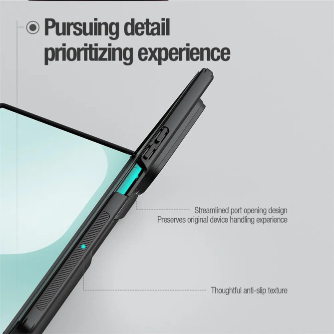 Coque Z Fold 8 Ultra NILLKIN Frosted Stylet