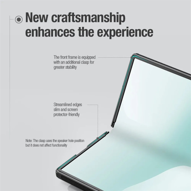 Coque Samsung Galaxy Z Fold8 Ultra NILLKIN Super Frosted Shield Fold