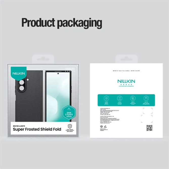 Coque Samsung Galaxy Z Fold8 Ultra NILLKIN Super Frosted Shield Fold