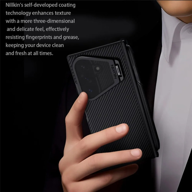 Coque Z Fold 8 Ultra NILLKIN CamShield Stylet