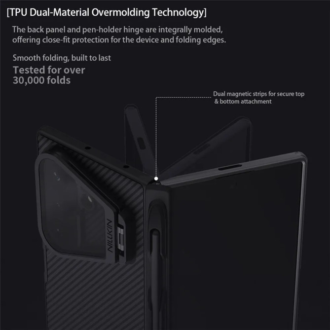 Coque Z Fold 8 Ultra NILLKIN CamShield Stylet