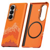 Coque Samsung Galaxy Z Fold 8 Ultra Magnétique Motif Montagne Dorée