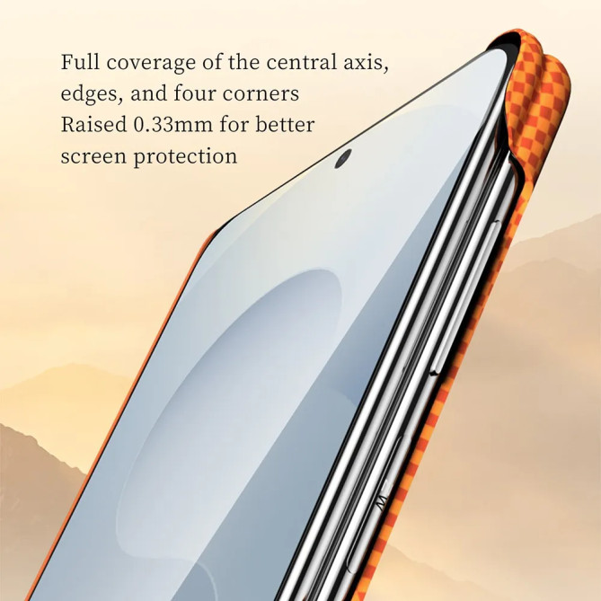 Coque Samsung Galaxy Z Fold 8 Ultra Magnétique Motif Montagne Dorée