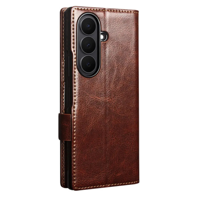 Étui Portefeuille Cuir Véritable Samsung Galaxy Z Fold 8 Ultra