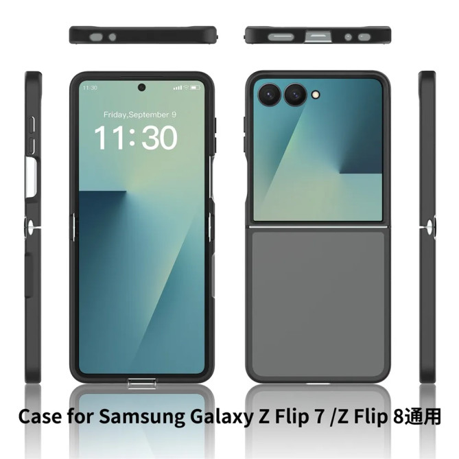 Coque Samsung Galaxy Z Flip 8 Dos Acrylique Mat Skin Touch