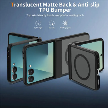 Coque Samsung Galaxy Z Flip 8 Magnétique Charnière Protégée