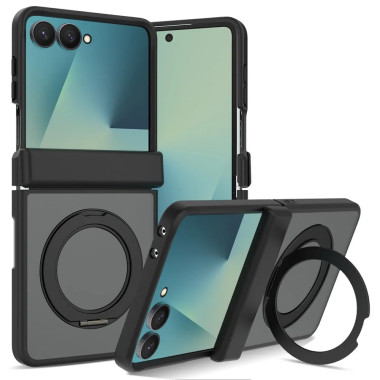 Coque Samsung Galaxy Z Flip 8 Magnétique avec Anneau Amovible
