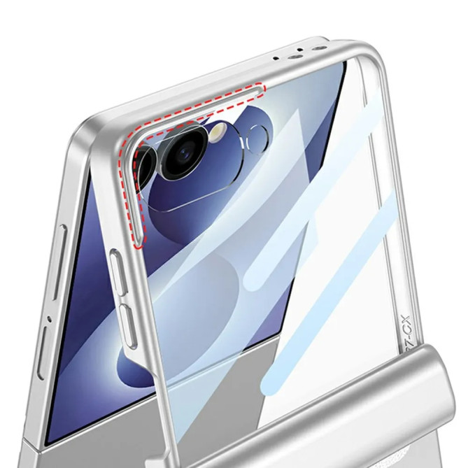 Coque Samsung Galaxy Z Flip 8 Minimaliste avec Verre Trempé