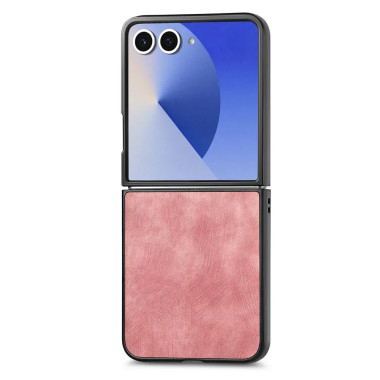 Coque Samsung Galaxy Z Flip 8 Simili Cuir Essentiel