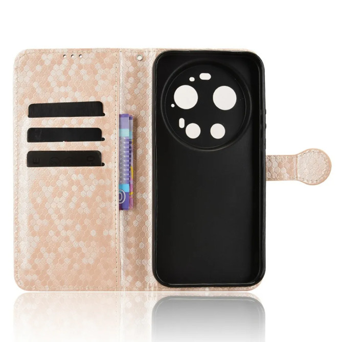 Housse Portefeuille Xiaomi 17 Ultra Motif Alvéoles