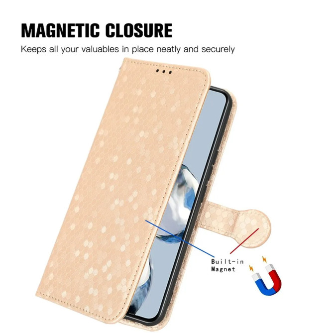 Housse Portefeuille Xiaomi 17 Ultra Motif Alvéoles