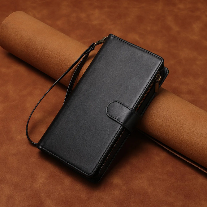 Housse Xiaomi 17 Ultra Portefeuille Zippé