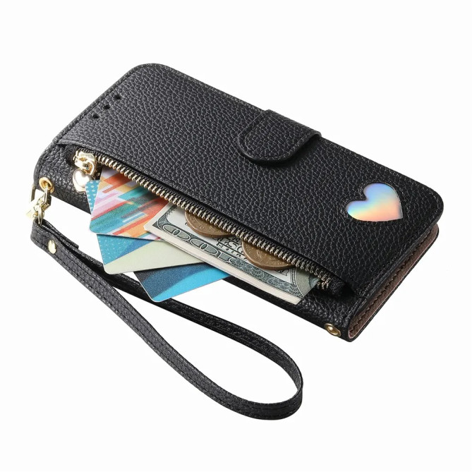 Housse Xiaomi 17 Ultra Portefeuille Zippé Porte-Cartes