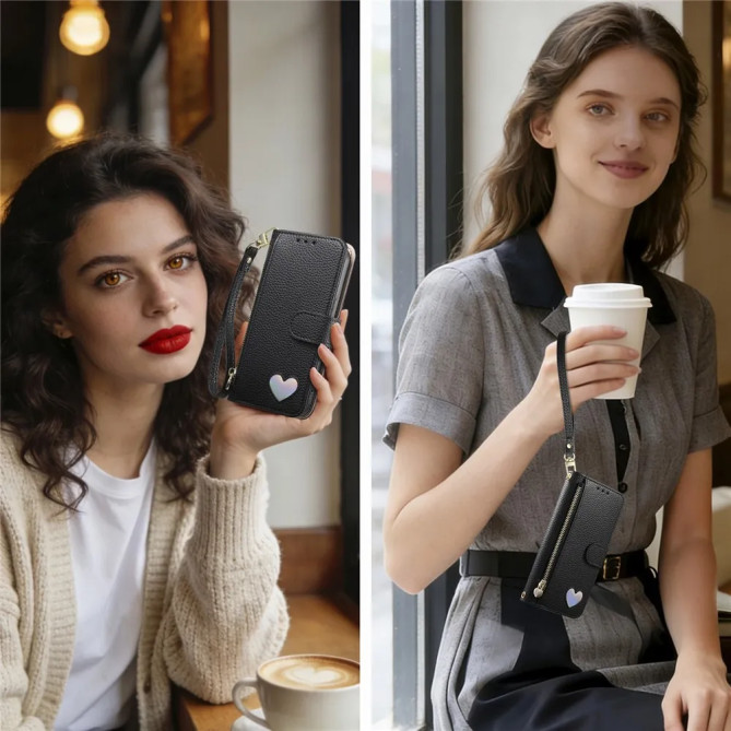 Housse Xiaomi 17 Ultra Portefeuille Zippé Porte-Cartes