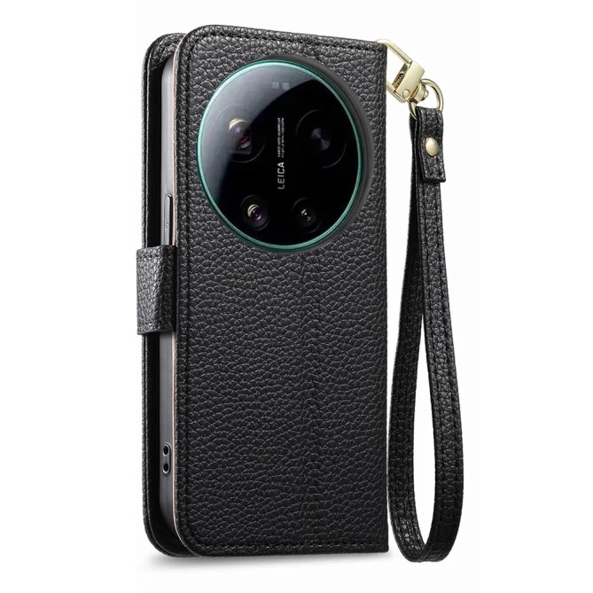 Housse Xiaomi 17 Ultra Portefeuille Zippé Porte-Cartes