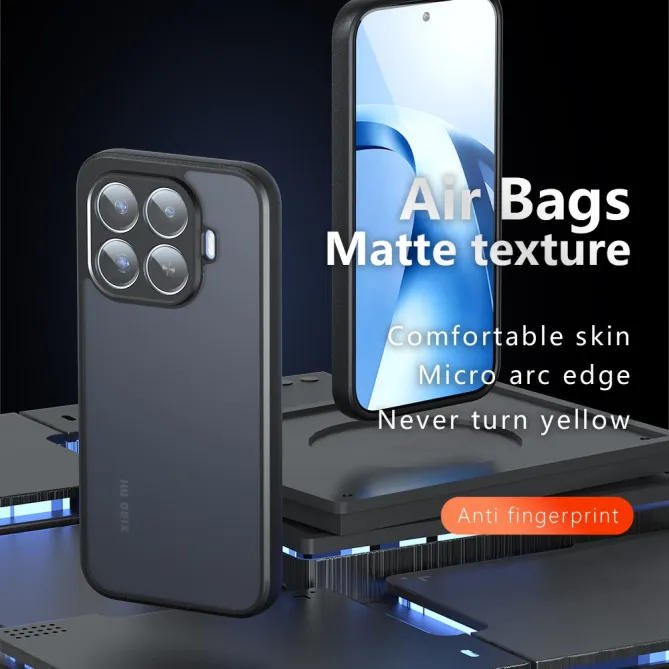 Coque Xiaomi 17T Pro Semi-Transparente Contours Renforcés - photo 4