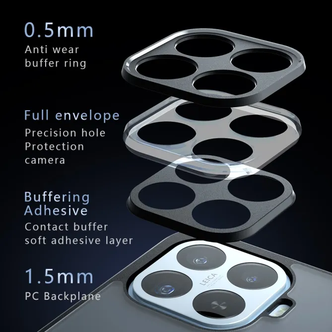 Coque Xiaomi 17T Pro Semi-Transparente Contours Renforcés - photo 13