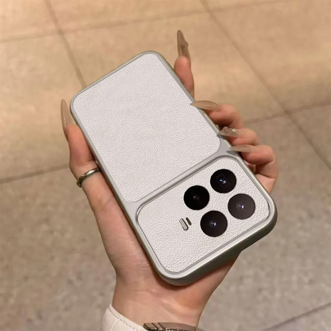 Coque Xiaomi 17T Simili Cuir Grainé